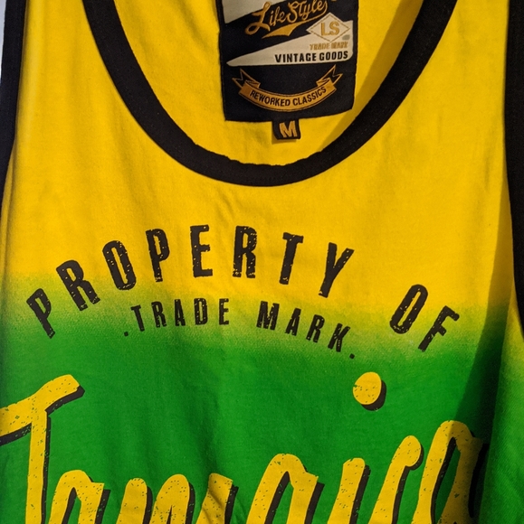 Jamaica Shirt Med Tank Top Medium - Picture 2 of 3